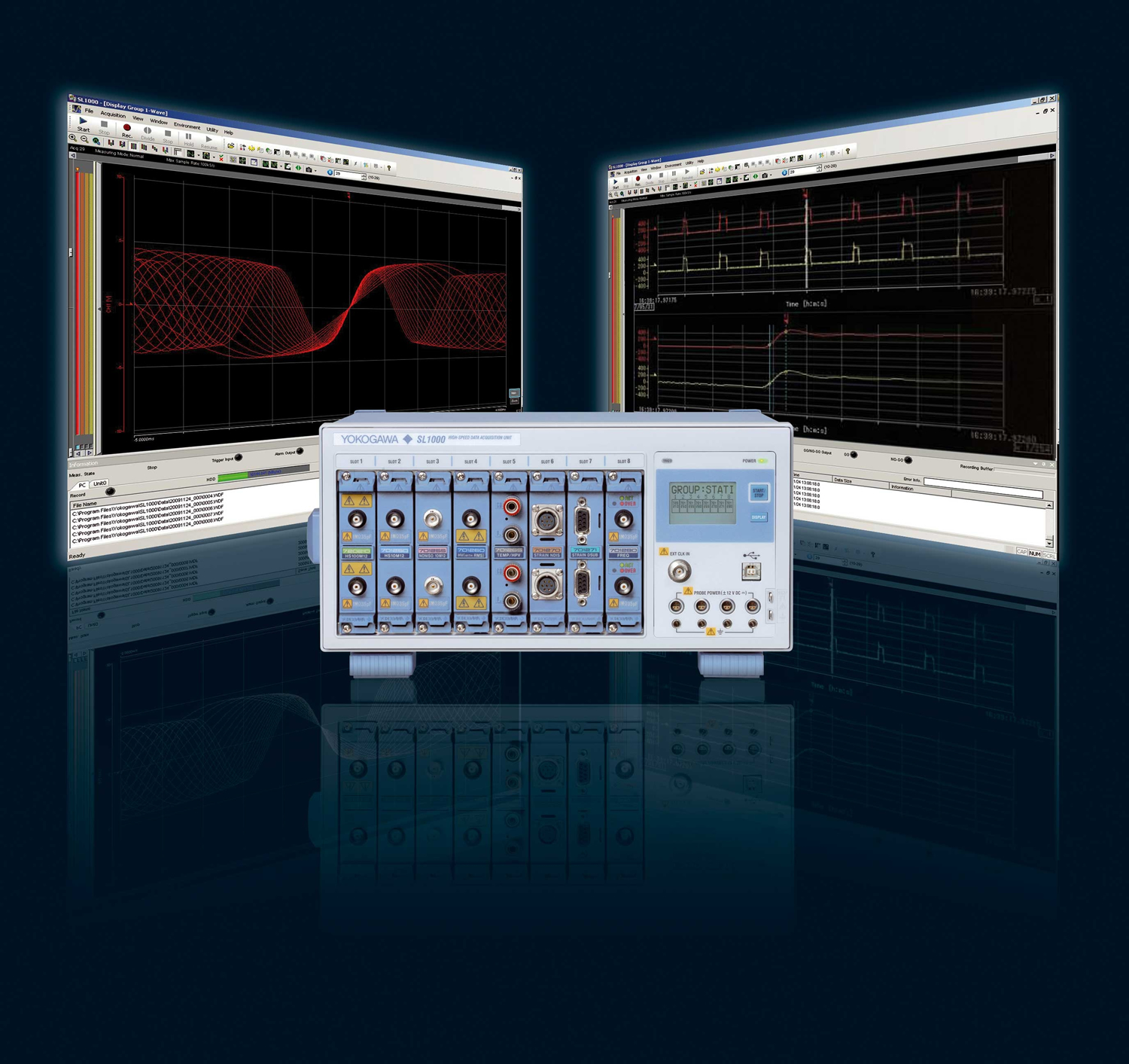 Yokogawa software update for high-speed data-acquisition system